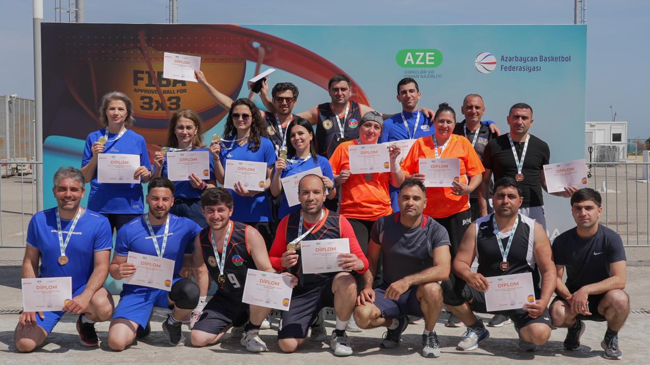 Dövlət qurumları arasında 3x3 basketbol yarışı keçirilib